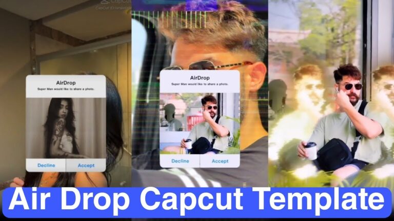 Airdrop CapCut Template