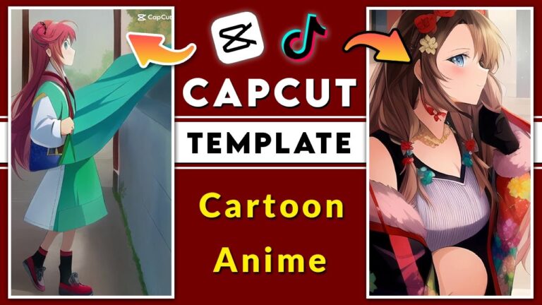 Anime Cartoon CapCut Template