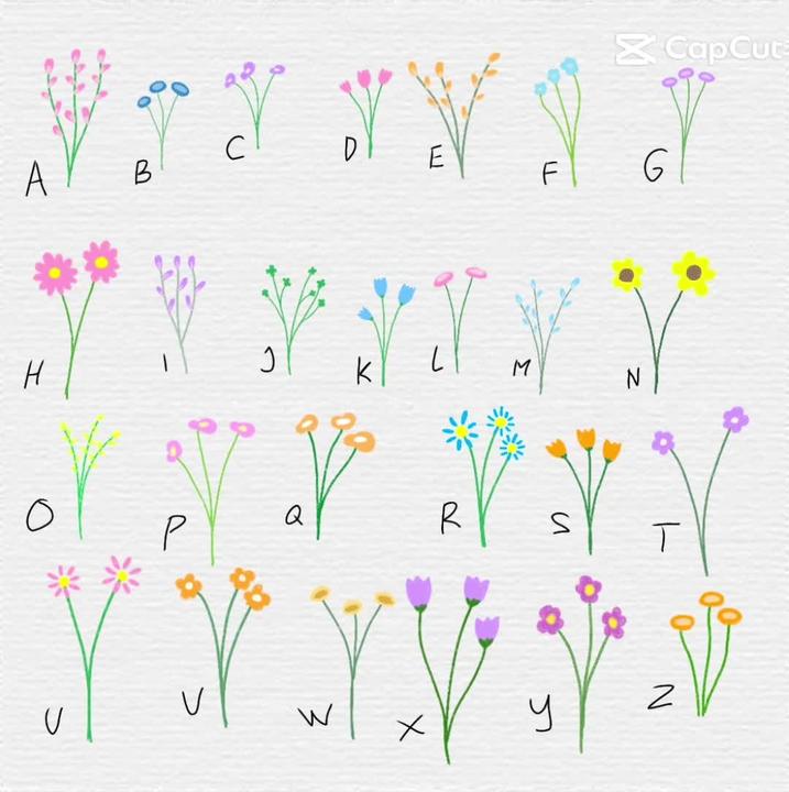 Flower Language CapCut Template