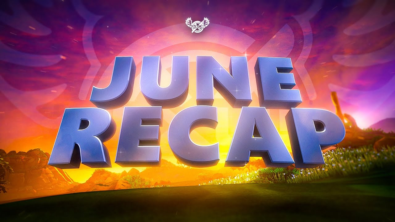 June Recap CapCut Template